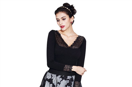 尔友内衣厂揭秘节日送MM蕾丝打底衫有讲究-图1