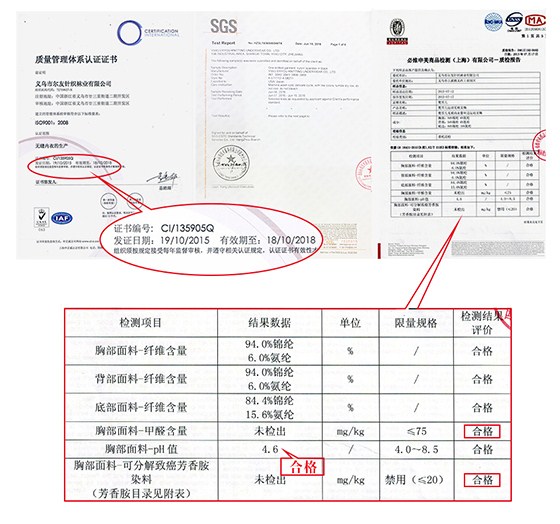 “维秘”内裤甲醛超标 “梵雪儿”内裤安全环保放心穿