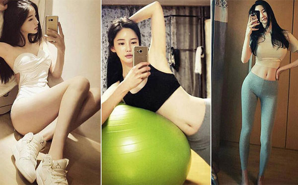 嫩模练瑜伽晒自拍长腿逆天 尔友针织有做同款瑜伽服 嫩模练瑜伽晒自拍长腿逆天 尔友针织有做同款瑜伽服