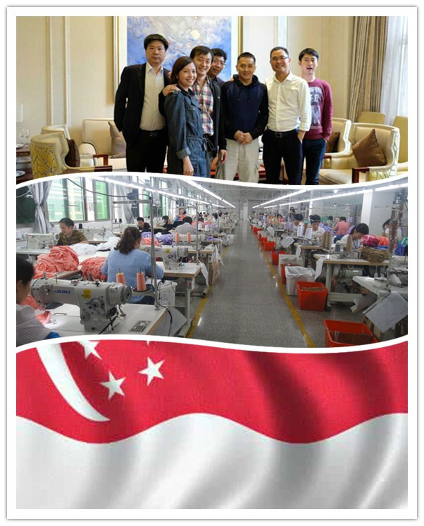 新加坡客户到访内衣厂尔友针织达成长期合作
