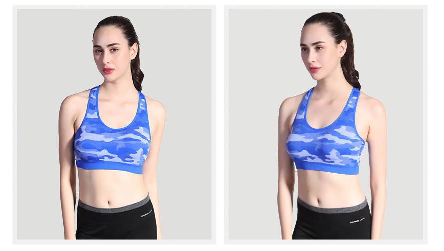  穿着尔友针织女士内衣厂生产的运动文胸，零束缚、零压力，与你的身体柔软贴合。