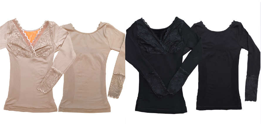 尔友针织生产的6901B保暖内衣，无缝针织工艺+加绒设计，集塑身和保暖于一身，给你舒适完美体验！