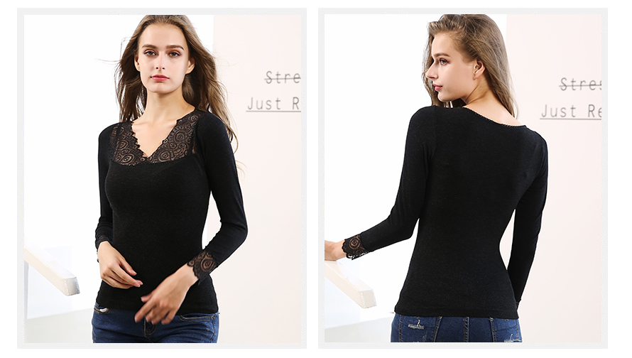 完美自信，你需要一款梵雪儿系列6541女士保暖内衣！