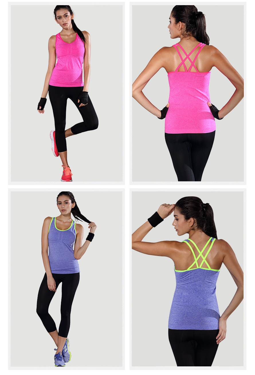 爱好运动就来一套W15-7+2517运动瑜伽服套装！