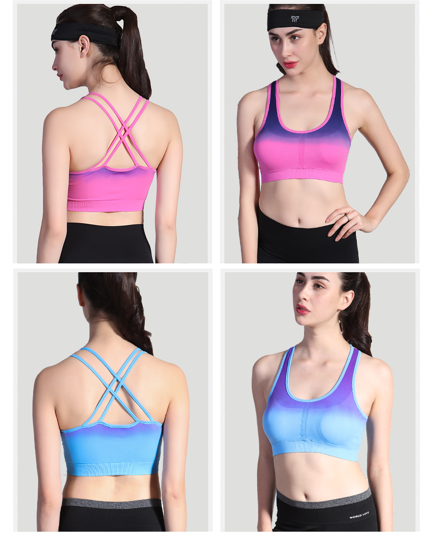 做一个爱好运动的MM就选一款YDWX-07运动文胸！