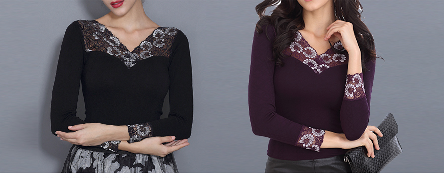 义乌尔友针织加工的梵雪儿系列6613秋季女士打底衫多种颜色供您选择。