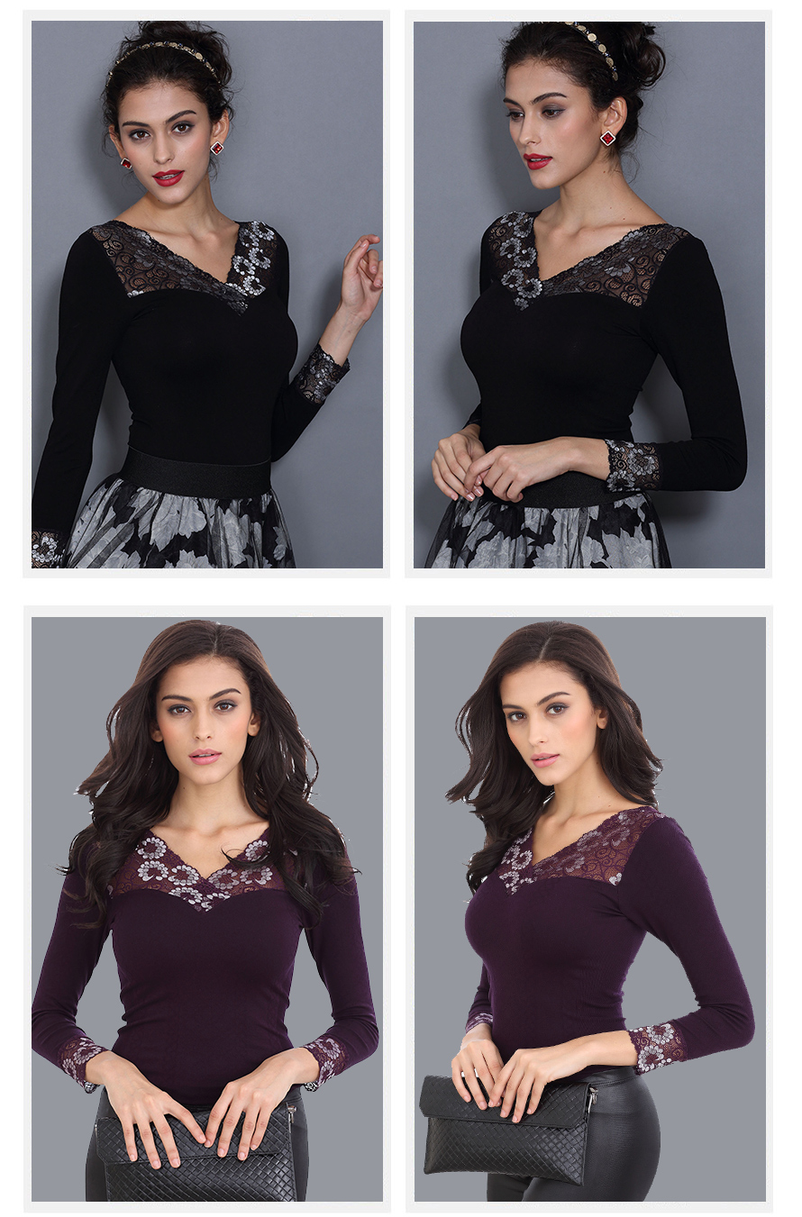 漂亮+舒适，您需要一款尔友针织加工的秋季女士打底衫！